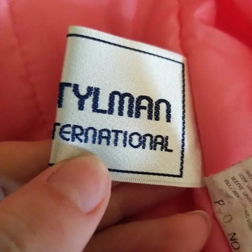 Vintage Stylman Barbie Pink Ski Puffer Jacket S - Picture 4 of 13